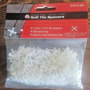DTA Soft Tile Spacers STS15-300 (1.5mm/1/16")